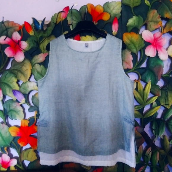 Summer Linen top - Picture 1 of 5